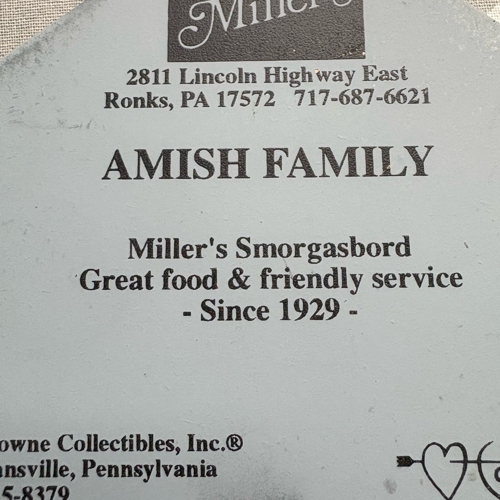 Lancaster County Pennsylvania Amish Country Decor - Picture 3 of 5